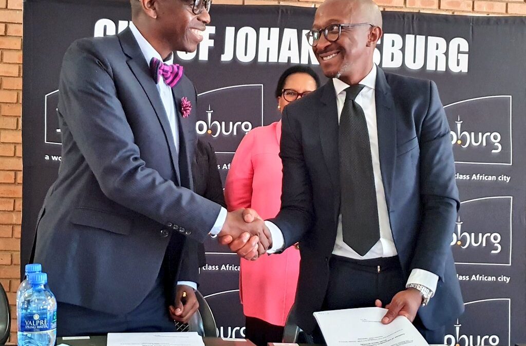 IITPSA signs MoU with City of Johannesburg